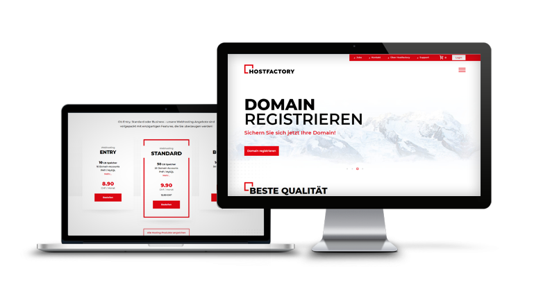 Das Webhosting Angebot von Hostfactory