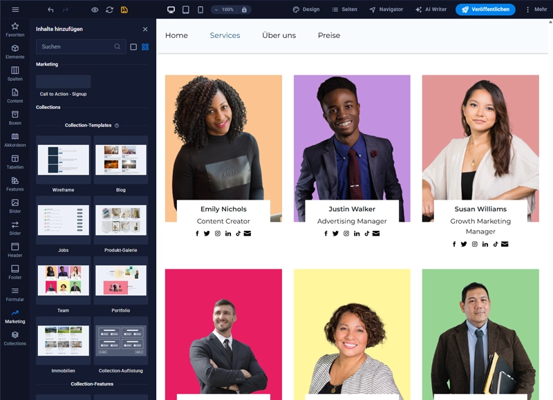 Weebly Sitebuilder