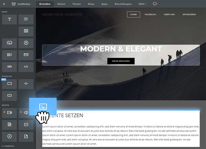 Weebly Sitebuilder