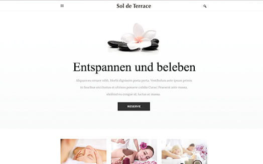 Sitebuilder Template Beispiel 8