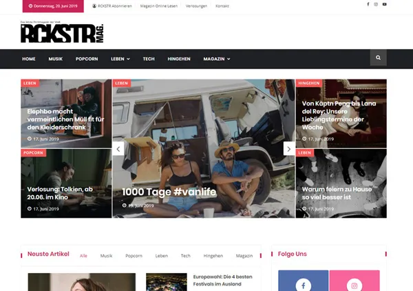 WordPress Beispielseite 1